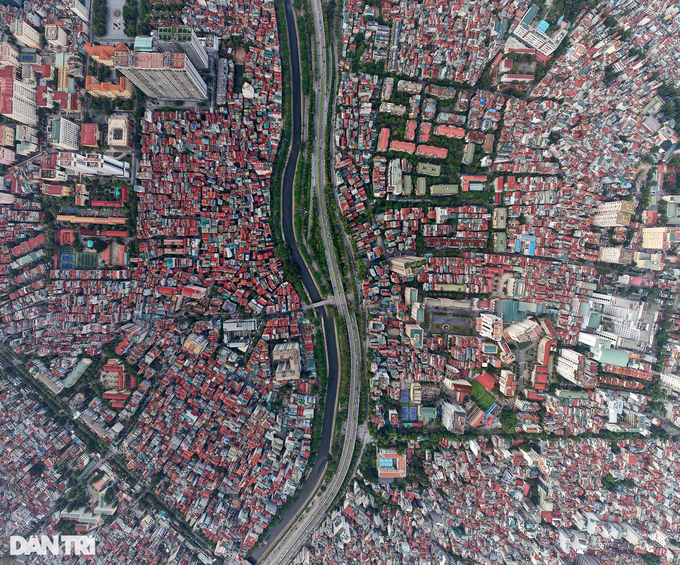 Hanoi construction density from above - 6