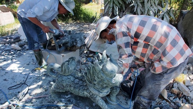 Danang stone workshops to be relocated due to pollution - 1 Danang stone workshops to be relocated due to pollution - 1