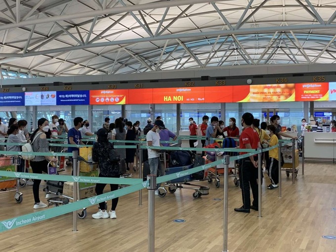 230 Vietnamese citizens return from RoK - 1