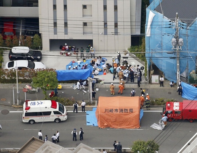 Two feared dead, 17 hurt in Japan mass stabbing - 1 Two feared dead, 17 hurt in Japan mass stabbing - 1