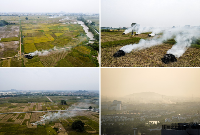 Straw burning worsens Hanoi air pollution - 5