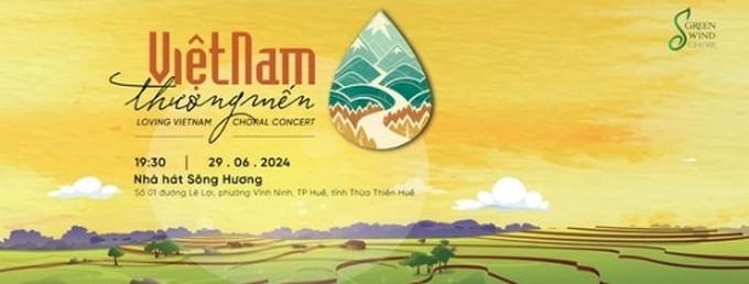 Fifth annual Green Wind Choir concert to be held in Hue, Hanoi - 1 Fifth annual Green Wind Choir concert to be held in Hue, Hanoi - 1
