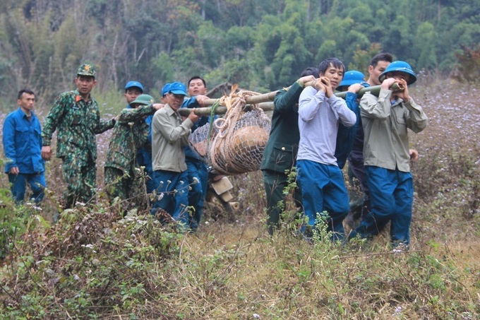600-kilo bomb detonated in Son La - 1 600-kilo bomb detonated in Son La - 1