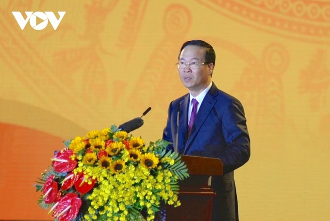 President attends Homeland Spring programme for overseas Vietnamese - 1 President attends Homeland Spring programme for overseas Vietnamese - 1
