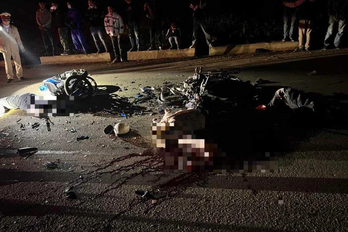 Three dead, two others seriously injured in Thanh Hoa traffic accident - 1 Three dead, two others seriously injured in Thanh Hoa traffic accident - 1