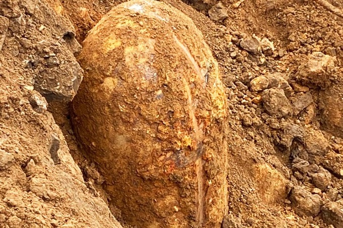 600-kg bomb found at Lam Dong construction site - 1