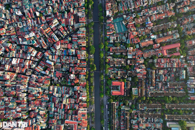 Hanoi construction density from above - 5