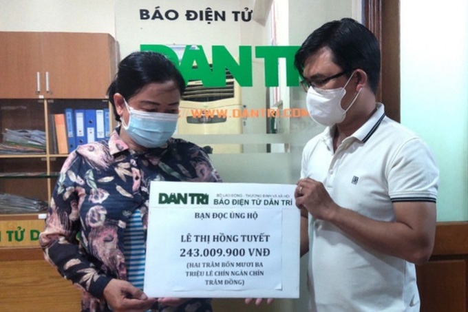 Dantri/DTiNews readers support ailing boy in Tay Ninh - 2 Dantri/DTiNews readers support ailing boy in Tay Ninh - 2