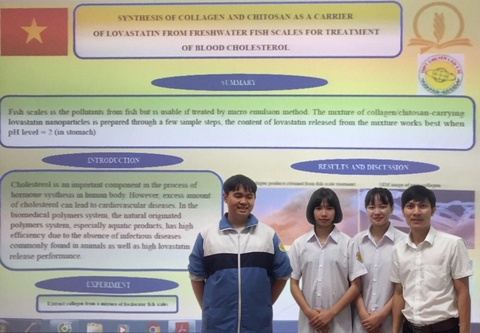 Vietnamese students win gold at international innovation contest - 1 Vietnamese students win gold at international innovation contest - 1