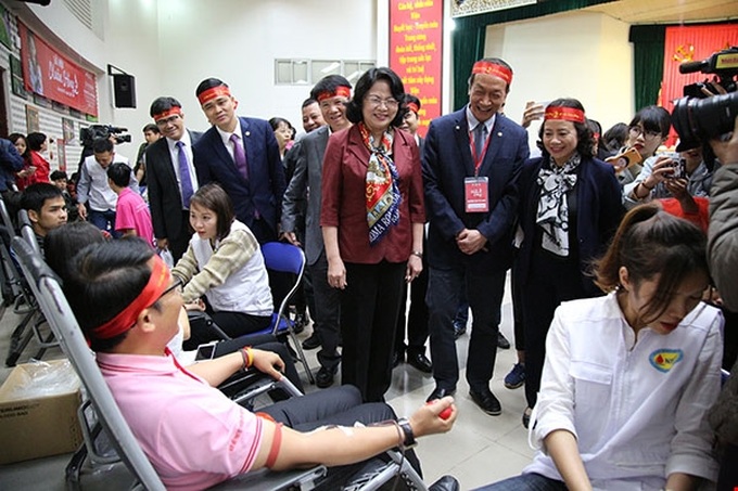 Largest national-scale blood donation festival opens in Hanoi - 1