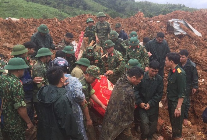 22 bodies of missing army personnel in Quang Tri landslide found - 1