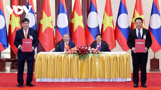 Vietnam and Laos to raise economic cooperation on par with political ties - 2 Vietnam and Laos to raise economic cooperation on par with political ties - 2