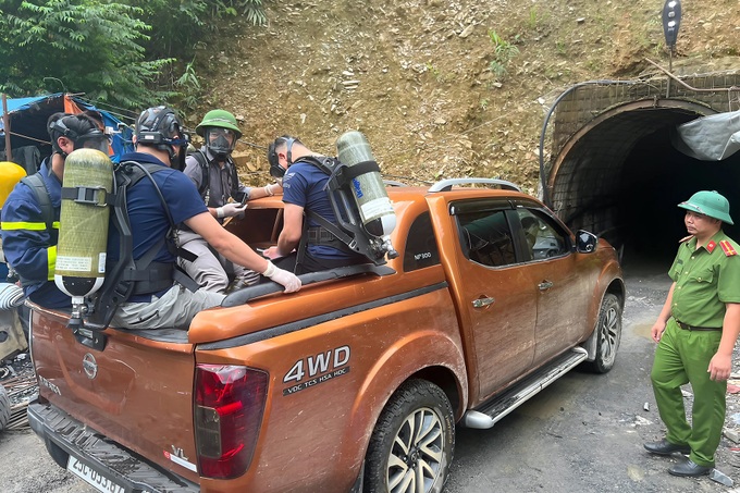 Three workers die from gas asphyxiation in Lai Chau hydropower tunnel - 2
