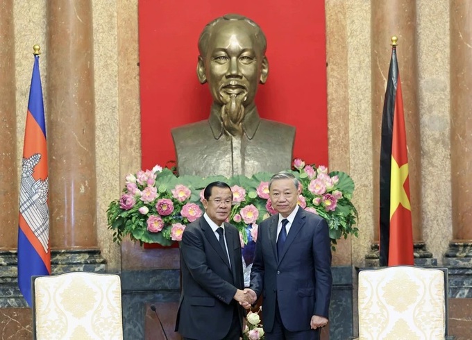 President To Lam receives CPP President Hun Sen in Hanoi - 1 President To Lam receives CPP President Hun Sen in Hanoi - 1