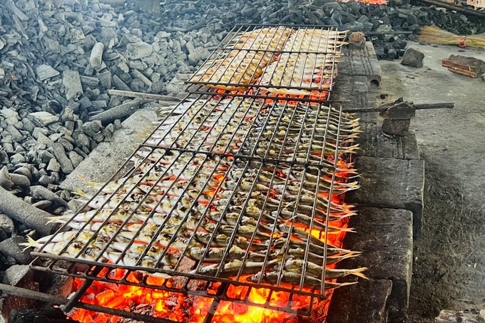 Nghe An’s famous grilled fish village - 7