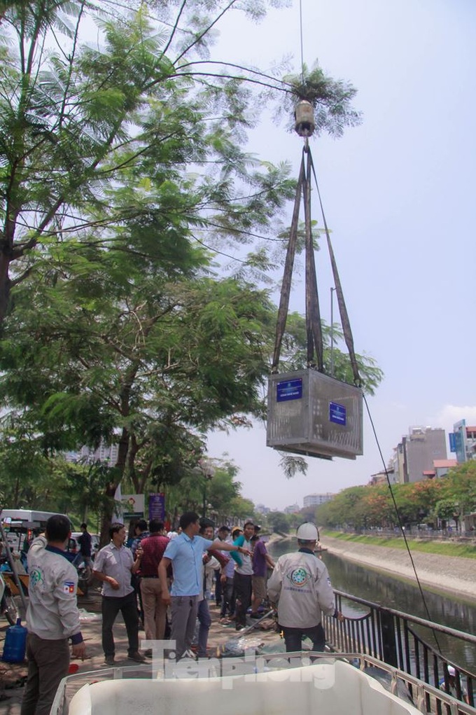 Hanoi starts To Lich River cleanup with Japanese technology - 2