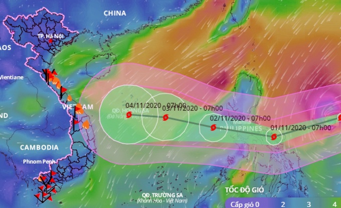 Vietnam to brace for super typhoon Goni - 1