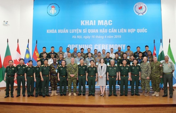 Training course for UN logistics officers opened in Hanoi - 1 Training course for UN logistics officers opened in Hanoi - 1