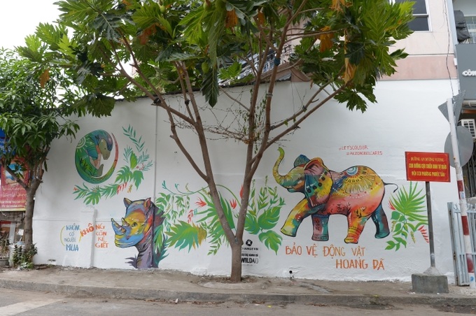Graffiti campaign inspires wild animal protection - 1
