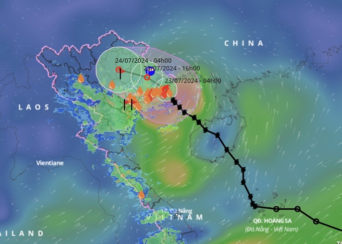 Storm Prapiroon losing strength, lashing rain across northern region - 1 Storm Prapiroon losing strength, lashing rain across northern region - 1