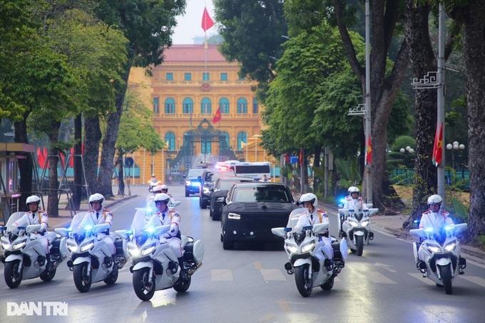 Traffic banned on Hanoi streets during Russian President visit - 1