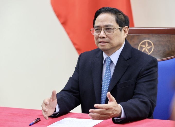 PM Pham Minh Chinh holds phone talks with Chinese counterpart - 1 PM Pham Minh Chinh holds phone talks with Chinese counterpart - 1