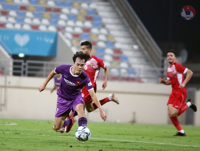 Vietnam draw 1-1 with Jordan in closed door friendly match - 1 Vietnam draw 1-1 with Jordan in closed door friendly match - 1