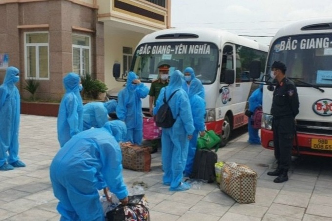 Bac Giang migrant workers to be relocated as part of Covid-19 fight - 1 Bac Giang migrant workers to be relocated as part of Covid-19 fight - 1