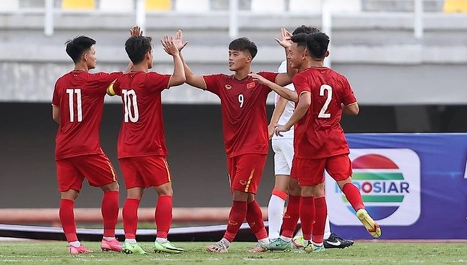 Football: Vietnam beat Hong Kong 5-1 in U20 Asian Cup qualifiers - 1 Football: Vietnam beat Hong Kong 5-1 in U20 Asian Cup qualifiers - 1
