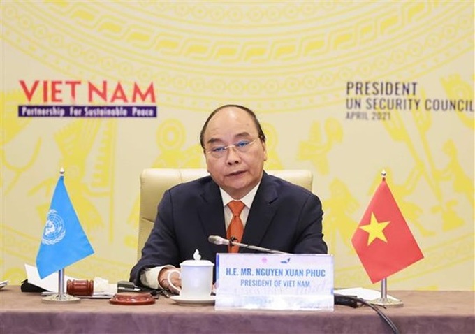 Vietnamese President chairs UNSC's high-level open debate - 1