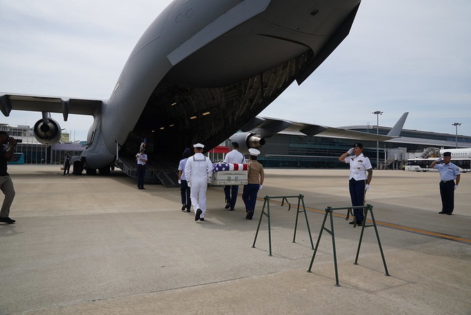 Remains of US soldiers repatriated from Vietnam - 1 Remains of US soldiers repatriated from Vietnam - 1