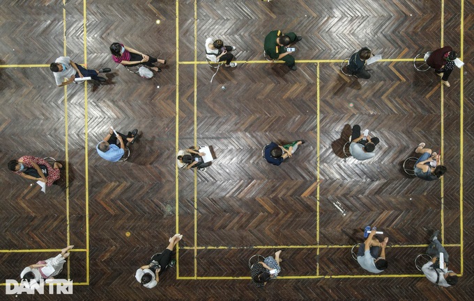 Hanoi applies field hospital-modelled Covid-19 vaccination - 3