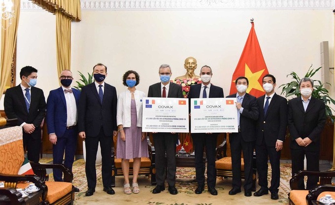 France and Italy donate 1.5 million Covid-19 vaccine doses to Vietnam - 1