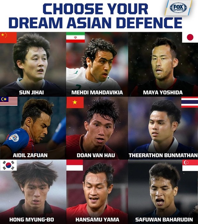 Van Hau listed among Asia’s most prominent defenders - 1 Van Hau listed among Asia’s most prominent defenders - 1