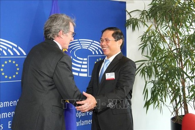 Vietnam wants to further promote partnership with EU: Deputy FM - 1