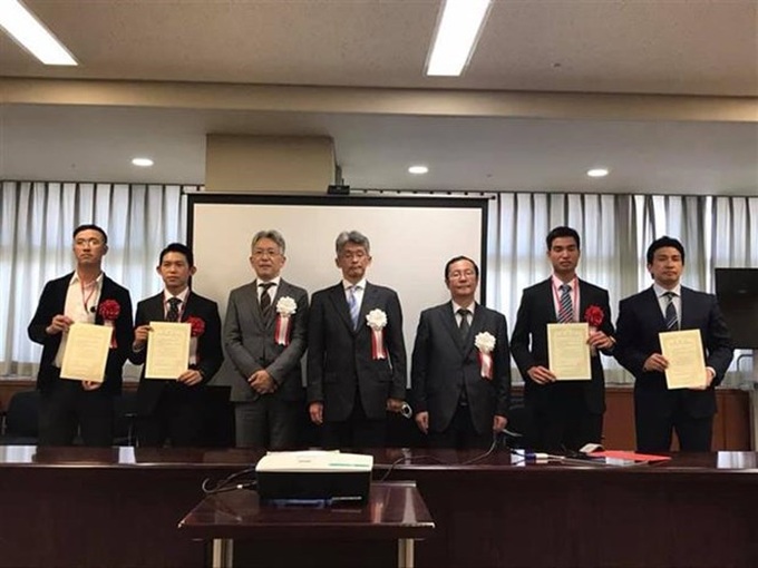 Four Vietnamese honoured as excellent foreign workers in Japan - 1 Four Vietnamese honoured as excellent foreign workers in Japan - 1