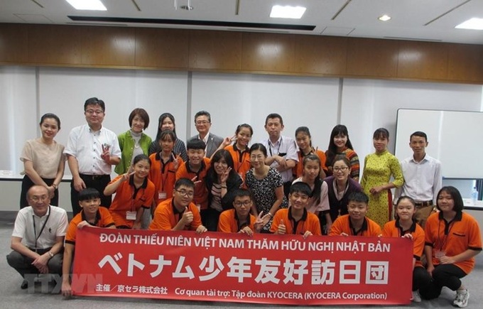 Vietnamese teenagers conclude friendship trip to Japan - 1