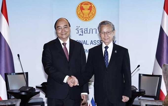 President meets Thai NA leader - 1