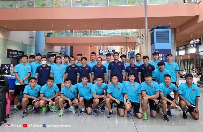 Vietnam train in Japan ahead of 2023 AFC U20 Asian Cup qualifiers - 1 Vietnam train in Japan ahead of 2023 AFC U20 Asian Cup qualifiers - 1