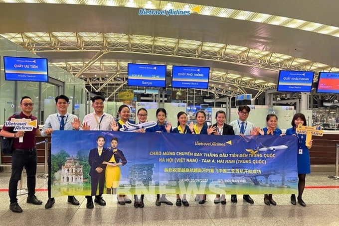 Vietravel Airlines operates first flight to China - 1 Vietravel Airlines operates first flight to China - 1