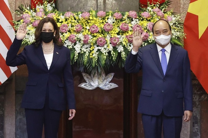 VP Harris reaffirms US commitment to support Vietnam in combating COVID-19 - 1 VP Harris reaffirms US commitment to support Vietnam in combating COVID-19 - 1