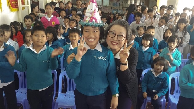 S. Korean professor devoted to special education - 1