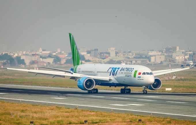 Bamboo Airways launches first direct flight from Hanoi to Tianjin - 1