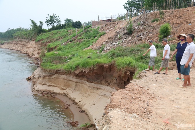 Da River bank faces severe erosion - 2