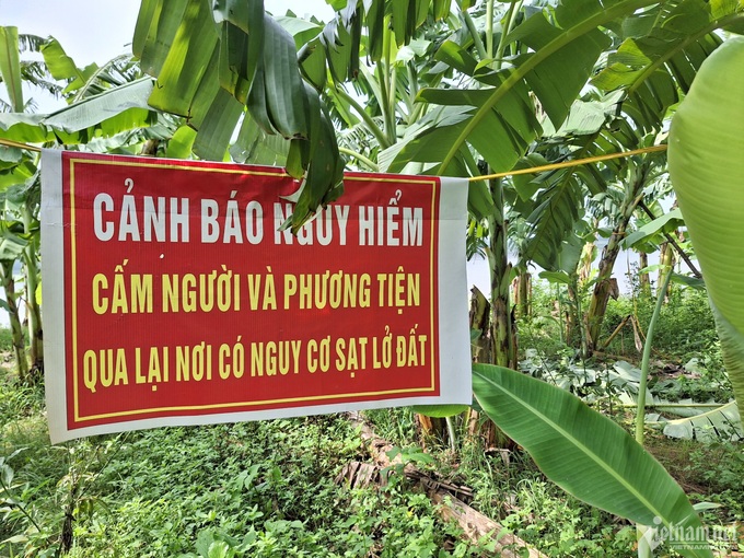 Over 1,000 households in Phu Tho threatened by river erosion - 3 Over 1,000 households in Phu Tho threatened by river erosion - 3