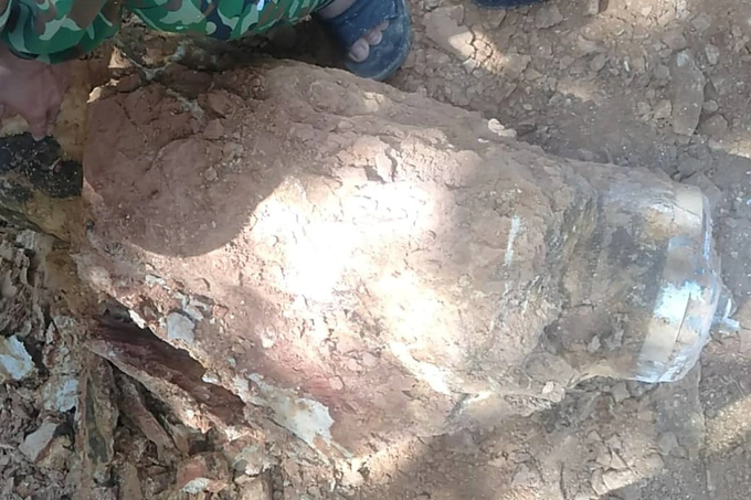 120-kg bomb found in Nghe An - 1 120-kg bomb found in Nghe An - 1