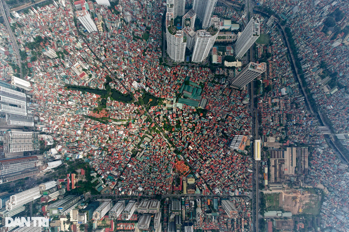 Hanoi construction density from above - 1