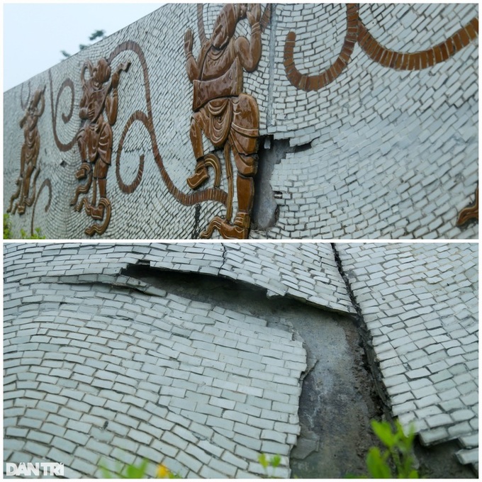 Hanoi ceramic road severely deteriorated - 4