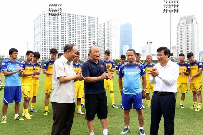 Vietnamese team encouraged ahead of Thailand departure for World Cup qualifiers - 1 Vietnamese team encouraged ahead of Thailand departure for World Cup qualifiers - 1