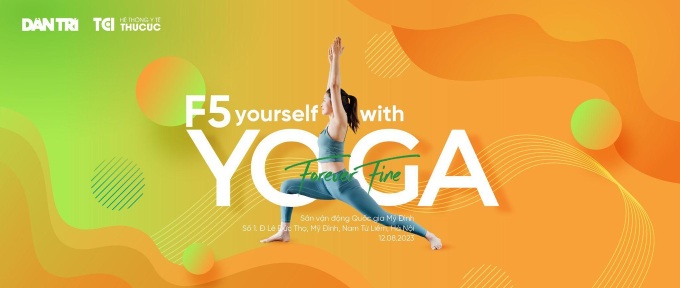 Dantri and Thu Cuc TCI organise large-scale yoga event - 1 Dantri and Thu Cuc TCI organise large-scale yoga event - 1